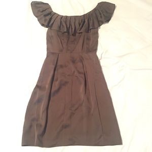 Olive green off the shoulder